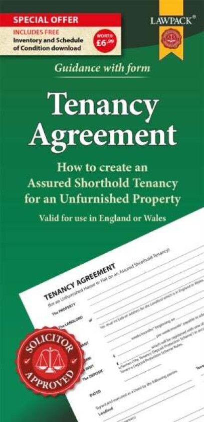 Unfurnished Tenancy Agreement Form Pack av Lawpack