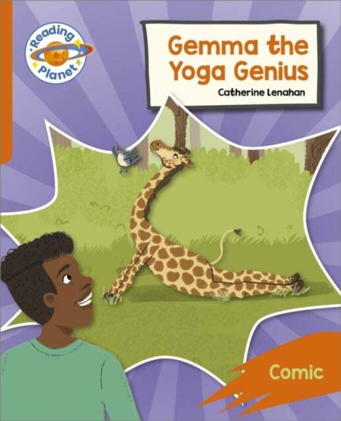 Reading Planet: Rocket Phonics ¿ Target Practice - Gemma the Yoga Genius - Orange av Catherine Lenahan