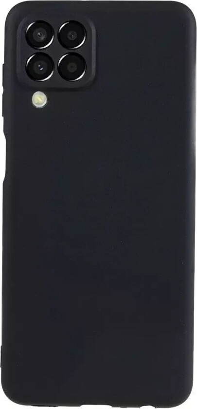 Samsung Galaxy M33 Deksel i Matt Fleksibel Plast - Svart