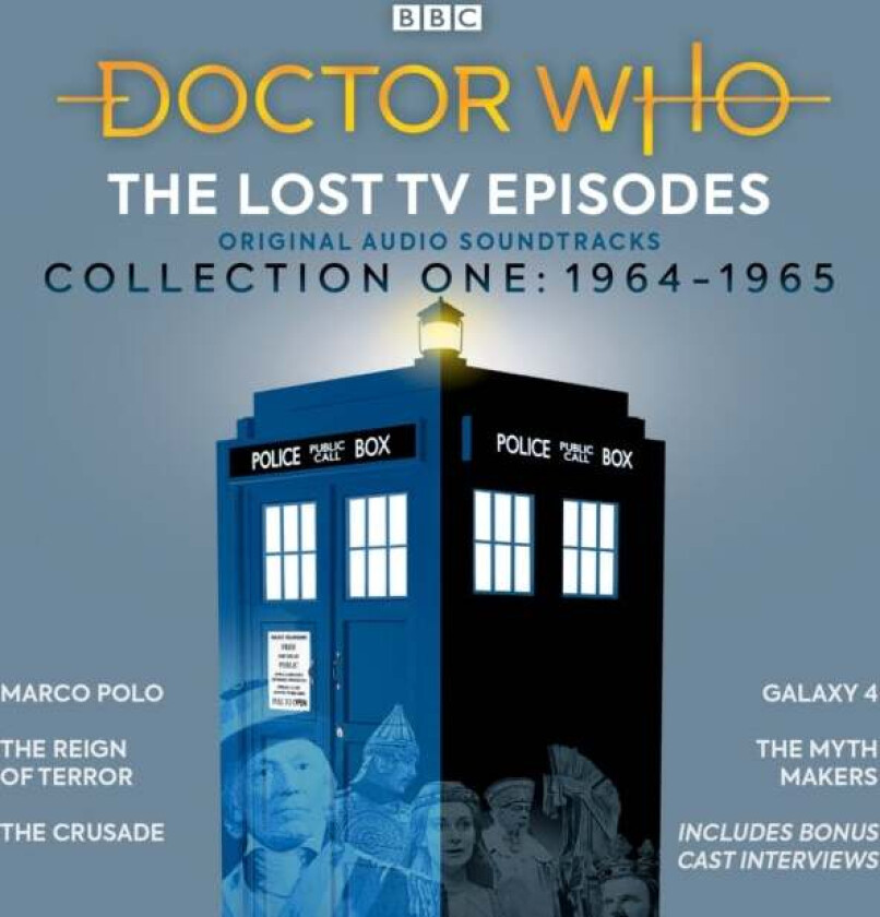 Doctor Who: The Lost TV Episodes Collection One 1964-1965 av William Emms, John Lucarotti, Dennis Spooner, David Whitaker