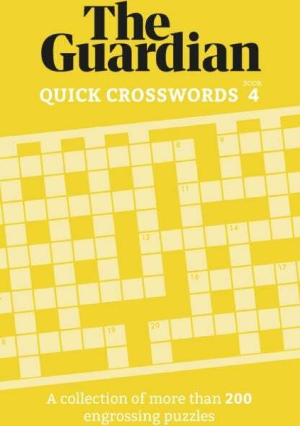 The Guardian Quick Crosswords 4 av The Guardian
