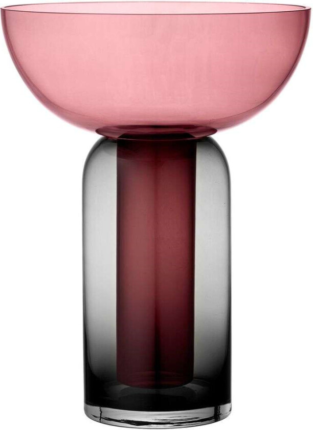 Torus vase stor Rosa