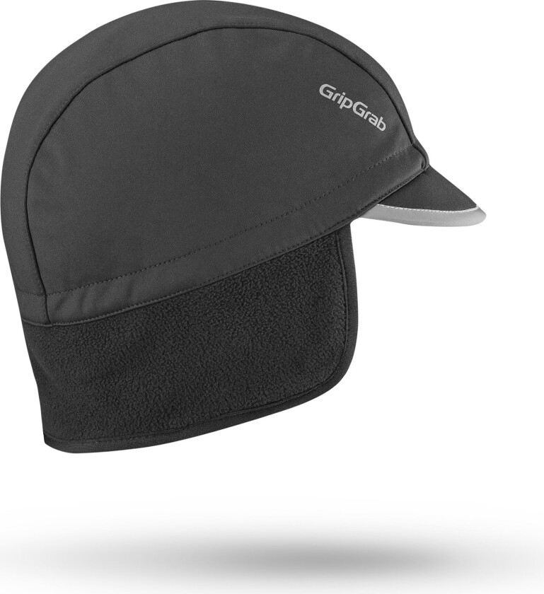 Gripgrab Windproof Winter Cycling Cap 54-57, Black