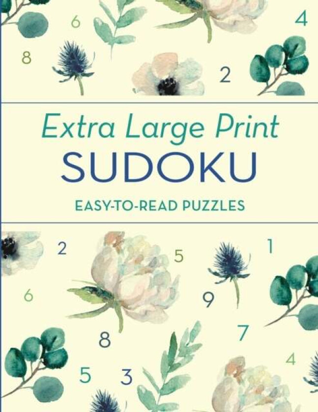 Extra Large Print Sudoku av Eric Saunders