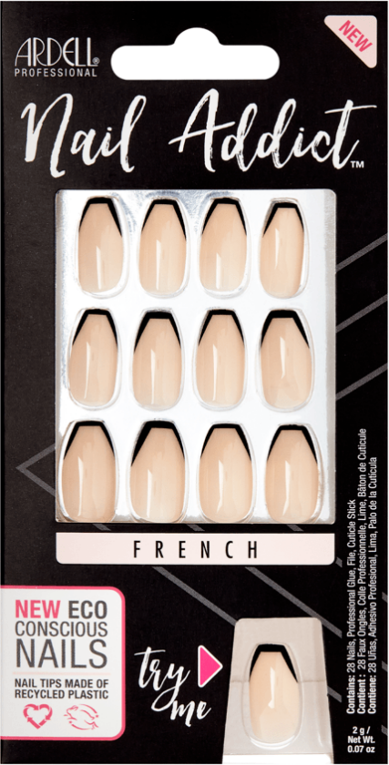 Ardell Nail Addict French Noir