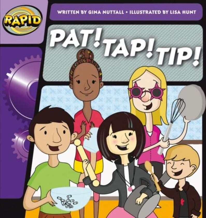 Rapid Phonics Step 1: Pat! Tap! Tip! (Fiction) av Gina Nuttall