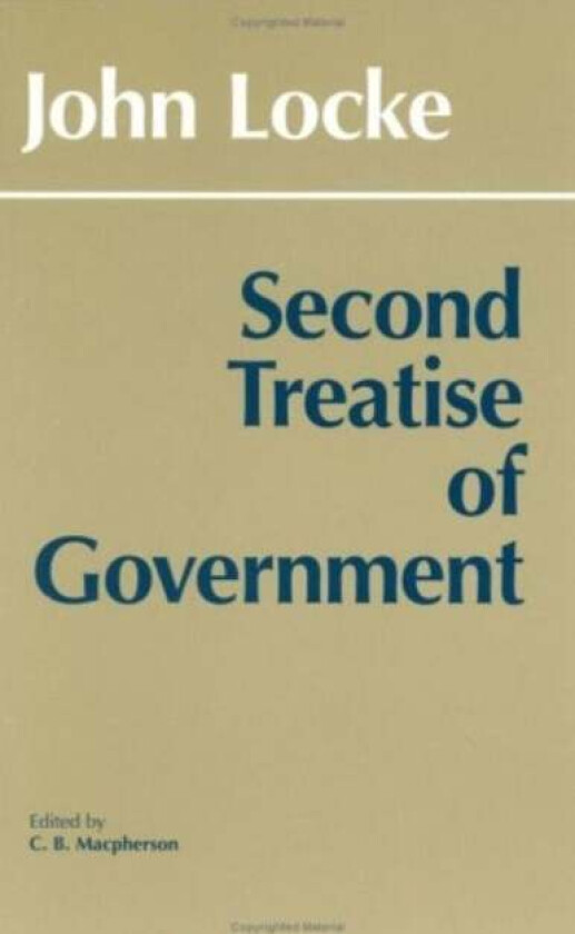 Second Treatise of Government av John Locke