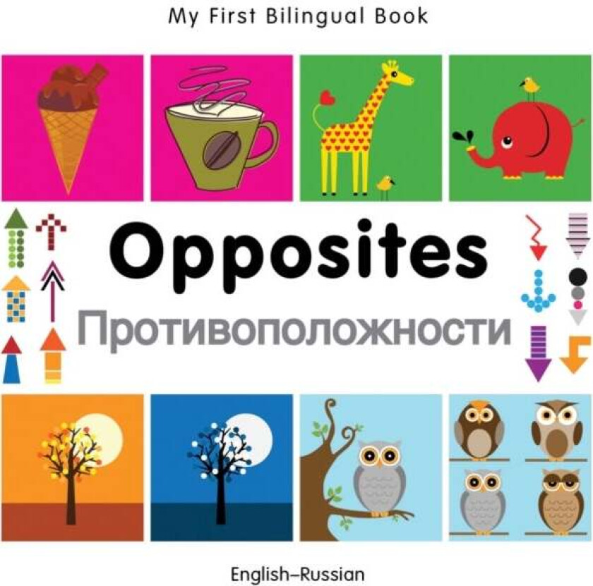 My First Bilingual Book - Opposites (English-Russian) av Milet Publishing