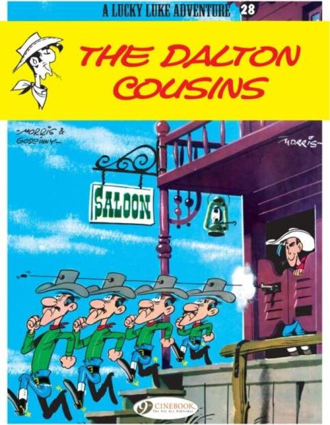 Lucky Luke 28 - The Dalton Cousins av Morris & Goscinny
