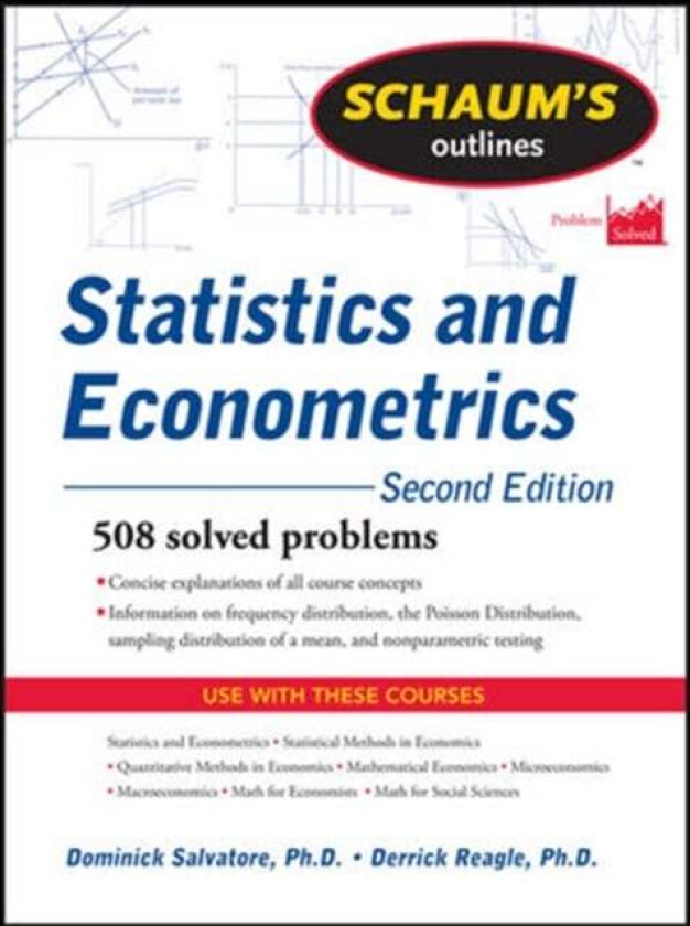 Schaum's Outline of Statistics and Econometrics, Second Edition av Dominick Salvatore, Derrick Reagle