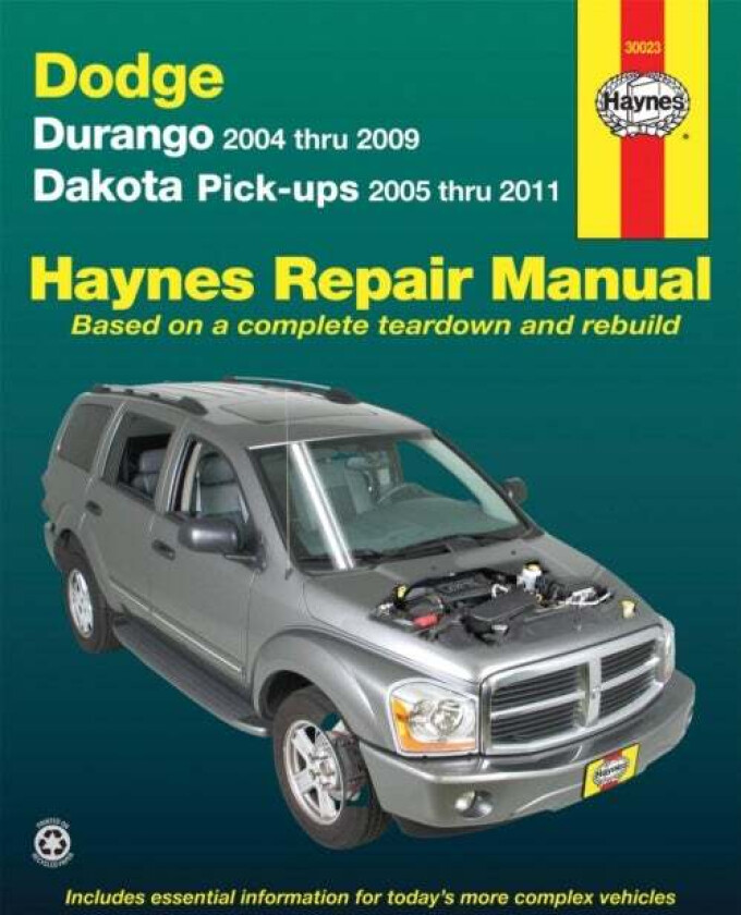 Dodge Durango (2004-2009) & Dakota (2005-2011) pick-ups Haynes Repair Manual (USA) av Haynes Publishing