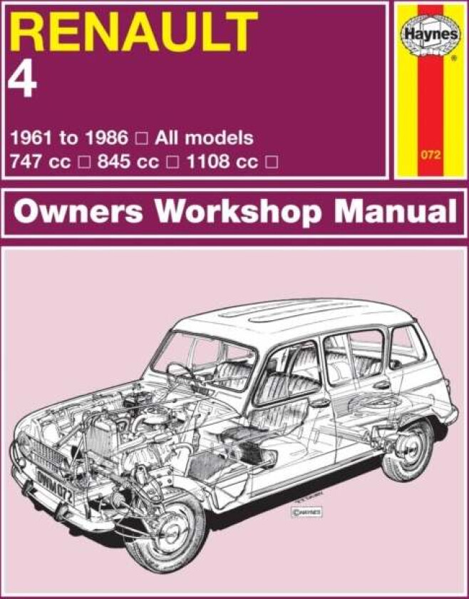 Renault 4 av Haynes Publishing