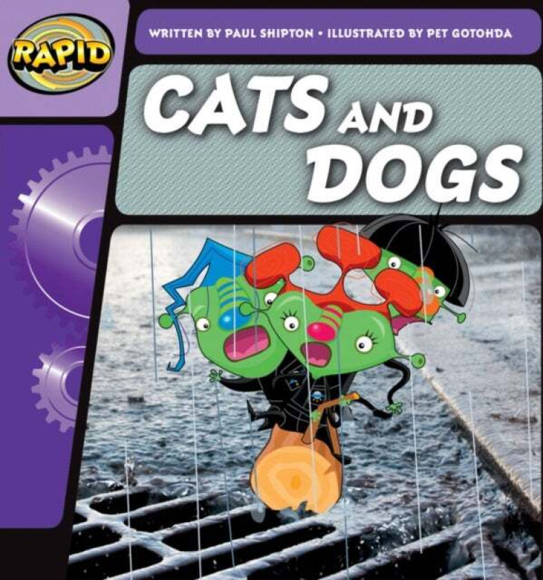 Rapid Phonics Step 2: Cats and Dogs (Fiction) av Paul Shipton