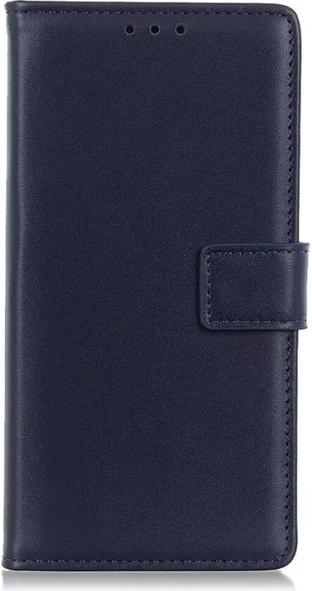 iPhone 13 PU-Skinn Flip Deksel med Lommebok - Blå