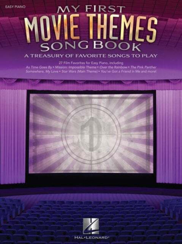 My First Movie Themes Song Book av Hal Leonard Publishing Corporation