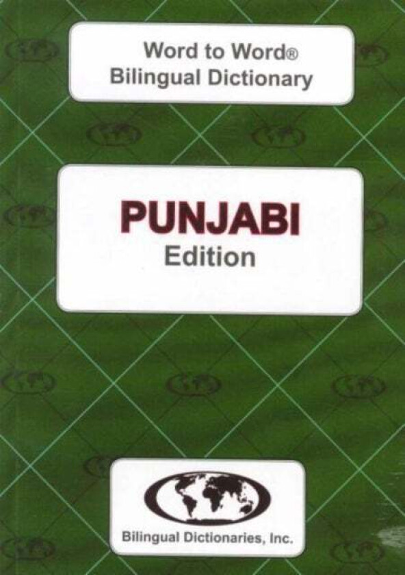 English-Punjabi & Punjabi-English Word-to-Word Dictionary av C. Sesma