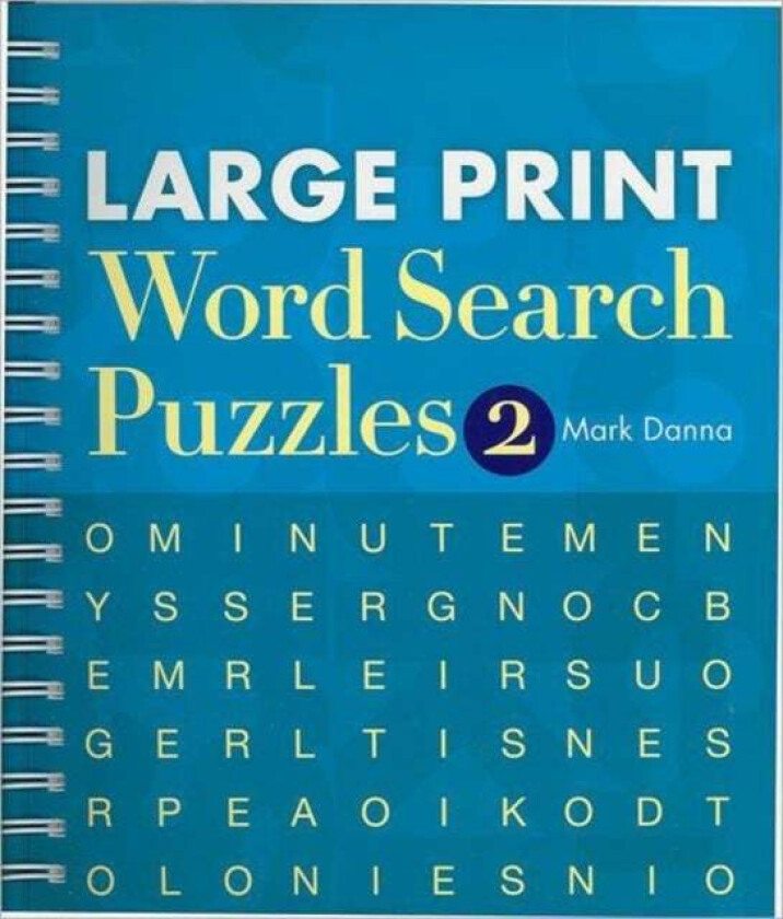 Large Print Word Search Puzzles 2 av Mark Danna