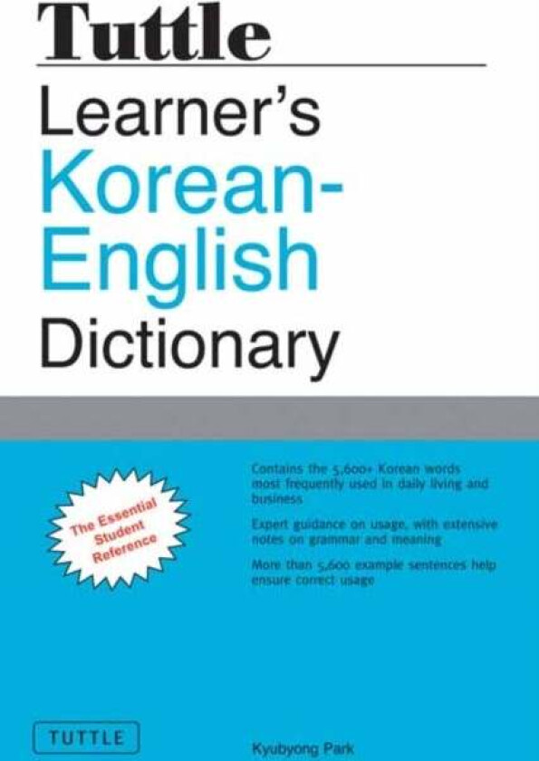 Tuttle Learner's Korean-English Dictionary av Kyubyong Park