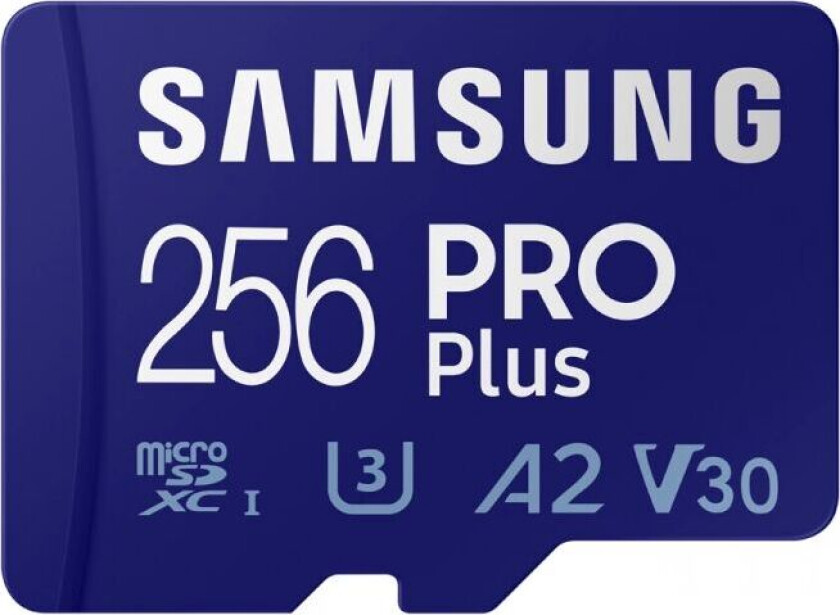 Pro Plus Microsdxc 256gb & Sd Adapter - Minnekort