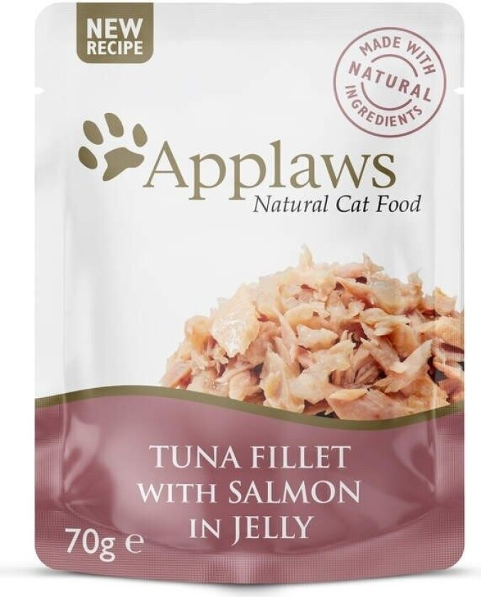 Applaws Cat Tunfisk & laks i gele 70 g