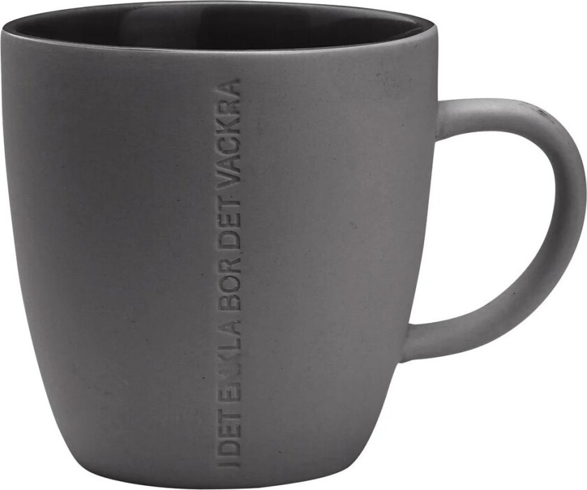 SITAT Kopp Enkla mørkegrå