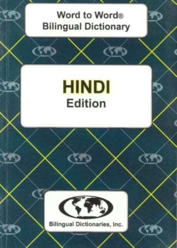English-Hindi & Hindi-English Word-to-Word Dictionary av C. Sesma, Ajit Sinha