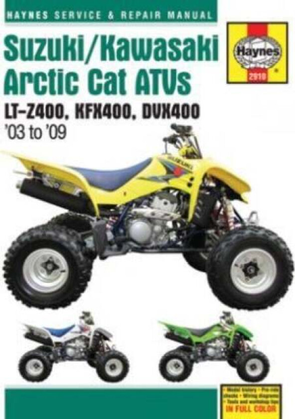 Suzuki/Kawasaki Arctic Cat ATVs (03 - 09) av Alan Ahlstrand