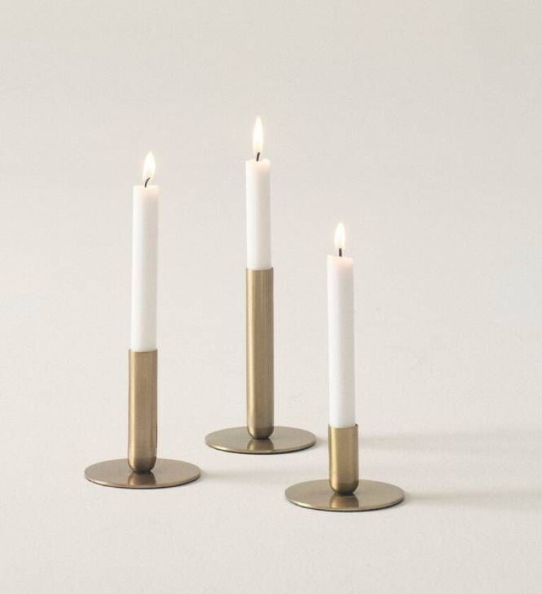 LAURANT lysestake 3-pk Gull