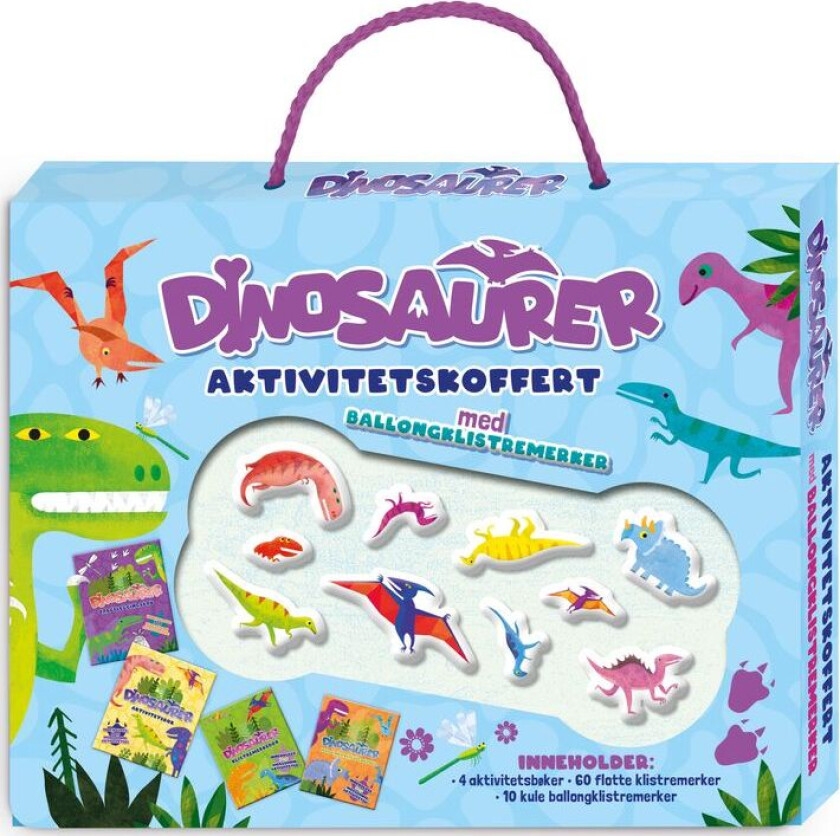 Dinosaurer. Aktivitetskoffert