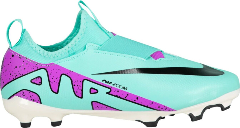 Zoom Vapor 15 Academy MG / Q4 23, fotballsko gress og kunstgress, junior Hyper Turq/fuchsia D