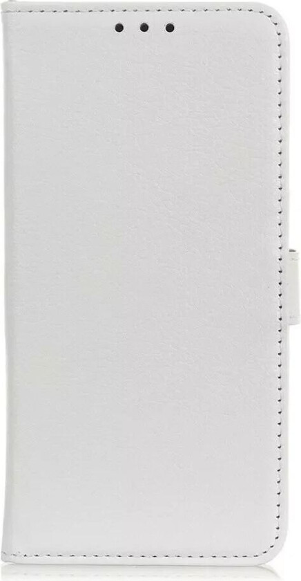 Samsung Galaxy S20 Ultra Skinn Flip Deksel - Hvit