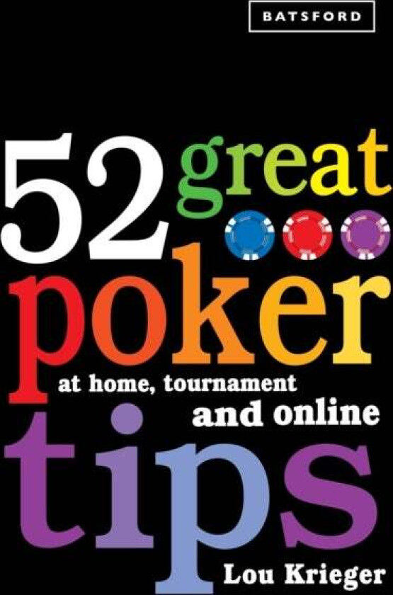 52 Great Poker Tips av Lou Krieger