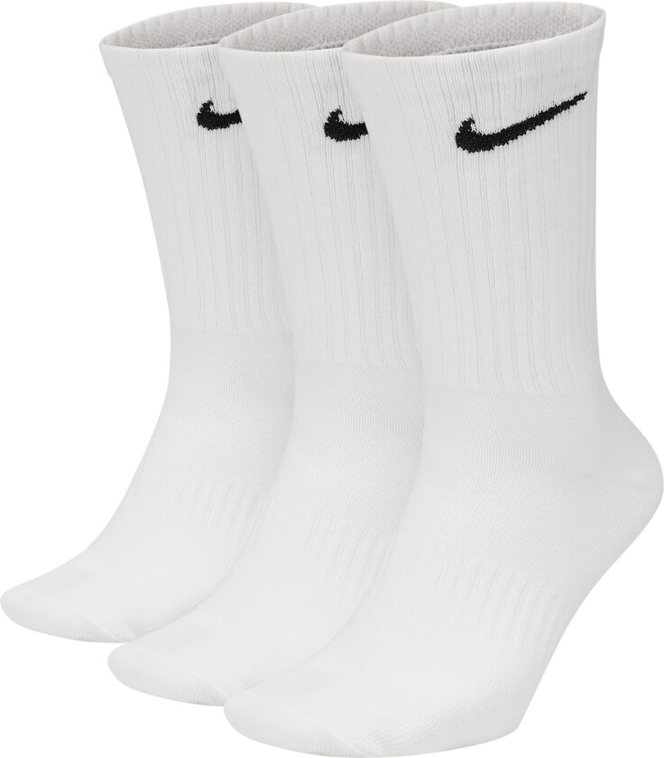 Everyday Lightweight 3-Pack Training Socks White/Black S (34-38)