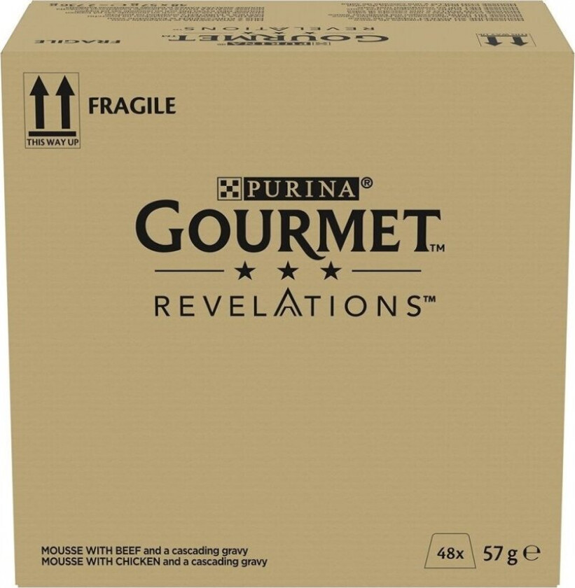 Gourmet Revelations Mix Beef & Chicken 48x57 g
