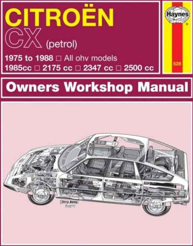 Citroen CX Petrol (75 - 88) Haynes Repair Manual av Haynes Publishing