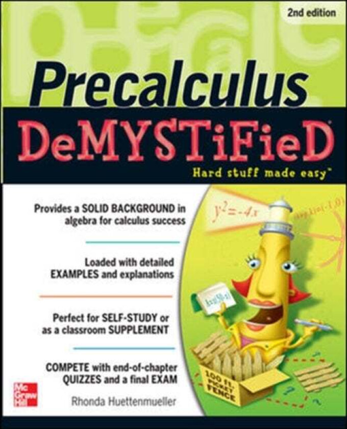 Pre-calculus Demystified, Second Edition av Rhonda Huettenmueller