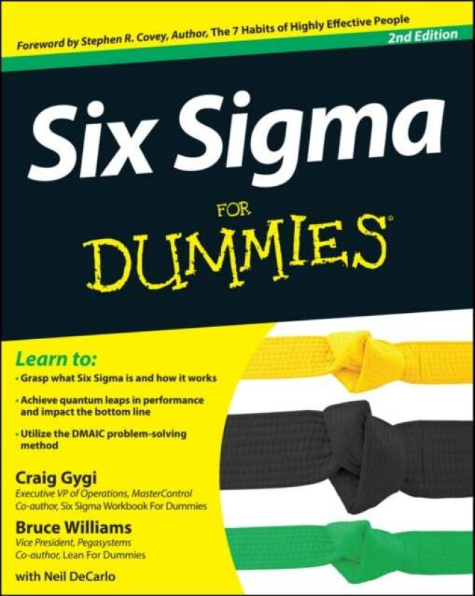 Six Sigma For Dummies av Craig Gygi, Bruce Williams