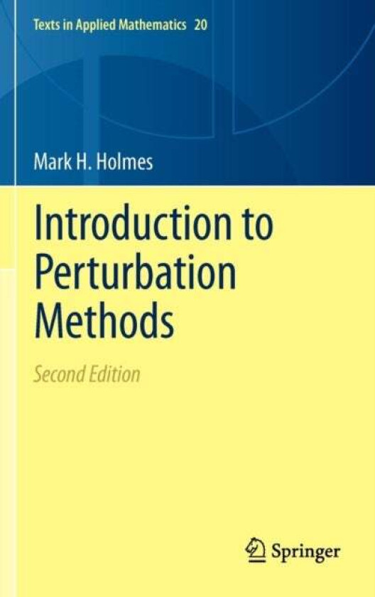 Introduction to Perturbation Methods av Mark H. Holmes