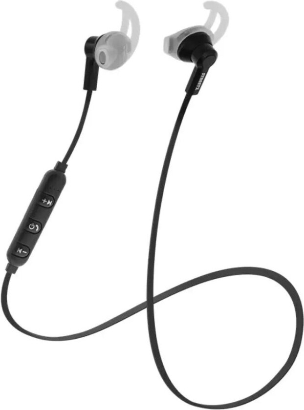 Wireless Bluetooth Sport Stay In-Ear Headset - Svart