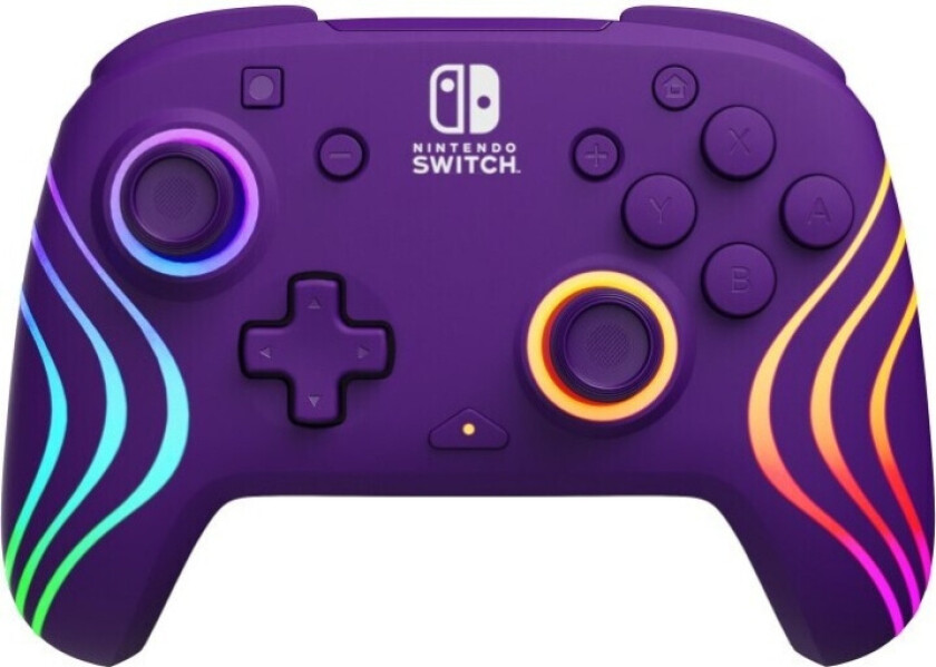 PDP Afterglow Wave Wireless Controller - Purple