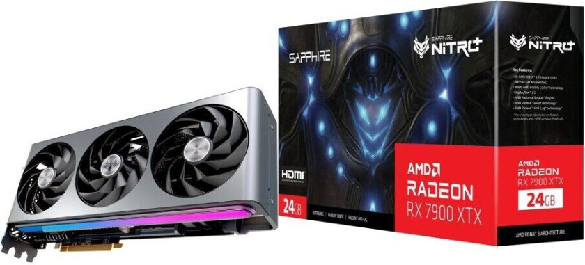 Sapphire Radeon RX 7900 XTX 24GB OC NITRO+