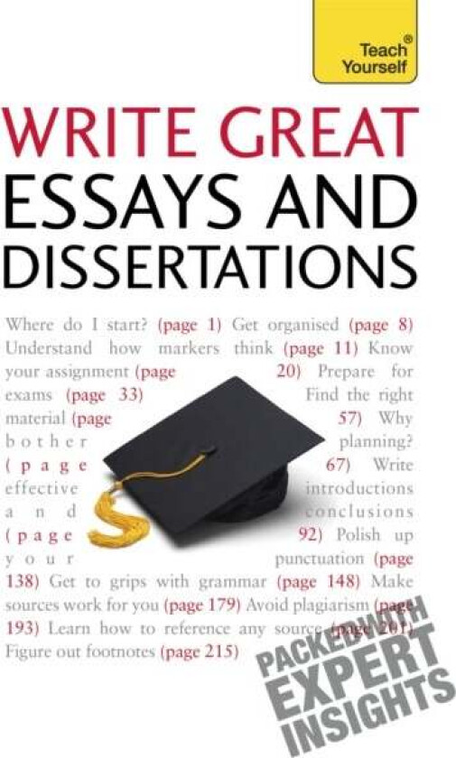 Write Great Essays and Dissertations: Teach Yourself av Hazel Hutchison