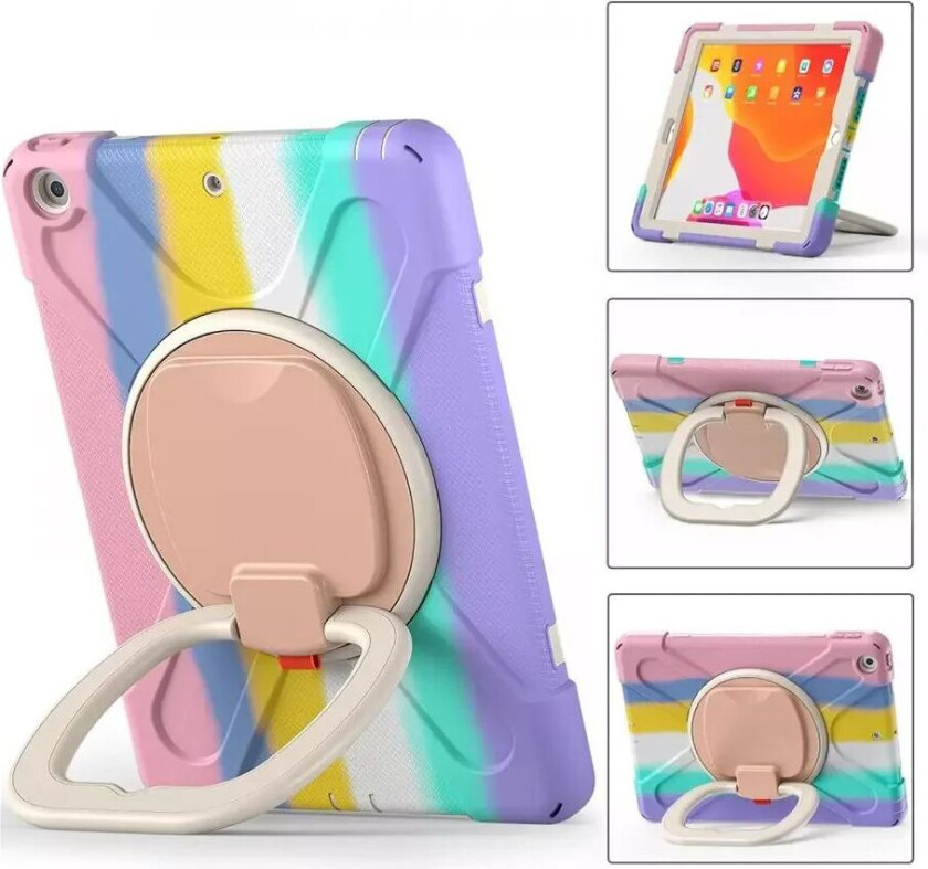 Tech-Protect iPad 10.2" (2021 / 2020 / 2019) Tech-Protect X-Armor Deksel med Kickstand - Multi