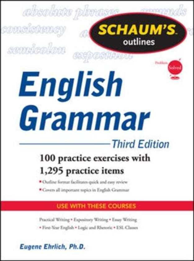Schaum's Outline of English Grammar, Third Edition av Eugene Ehrlich