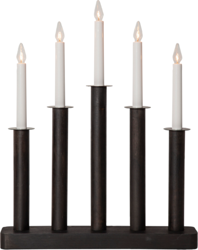 Lysestake Plate 45 cm Black