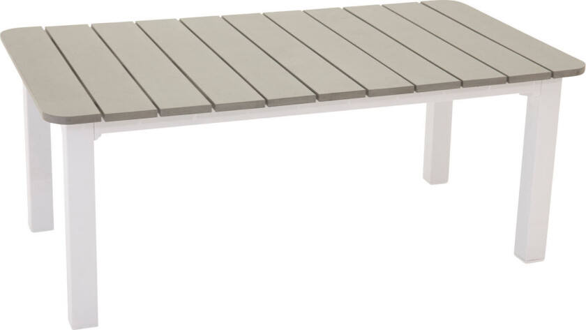 Parma sofabord hvit, grå.