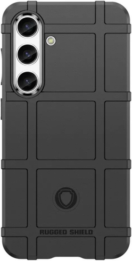 Samsung Galaxy S24 Rugged Shield Håndverker Deksel - Svart
