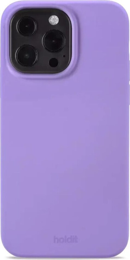 Holdit iPhone 13 Pro Soft Touch Silikon Deksel - Violet
