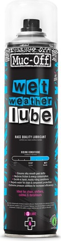 Wet Lube 400ml Kjedeolje Spray