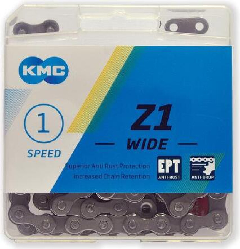 Kmc Z1 Wide Ept Single Speed Sykkelkjede